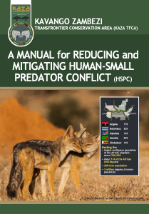 A MANUAL for REDUCING and MITIGATING HUMAN-SMALL PREDATOR CONFLICT (HSPC)