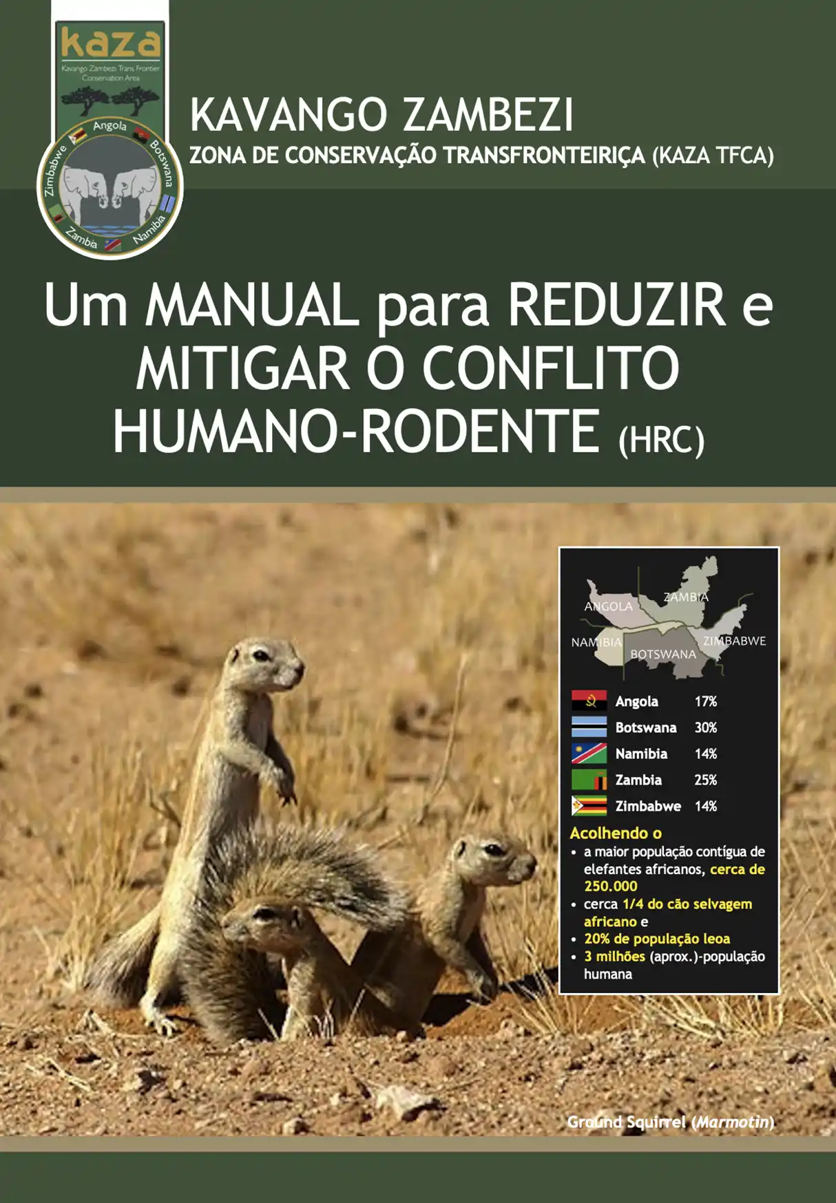 Um MANUAL para REDUZIR e MITIGAR O CONFLITO HUMANO-RODENTE (HRC)