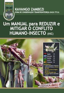 Um MANUAL para REDUZIR e MITIGAR O CONFLITO HUMANO-INSECTO (HIC)