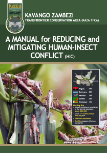 A MANUAL for REDUCING and MITIGATING HUMAN-INSECT CONFLICT (HIC)